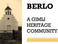 Link to download Berlo - A Gimli Heritage Community
