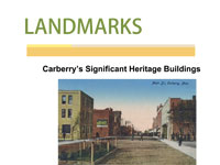 Link to download Carberry Landmarks