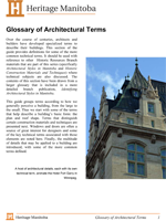 Link to download Glossary of Architectural Terms